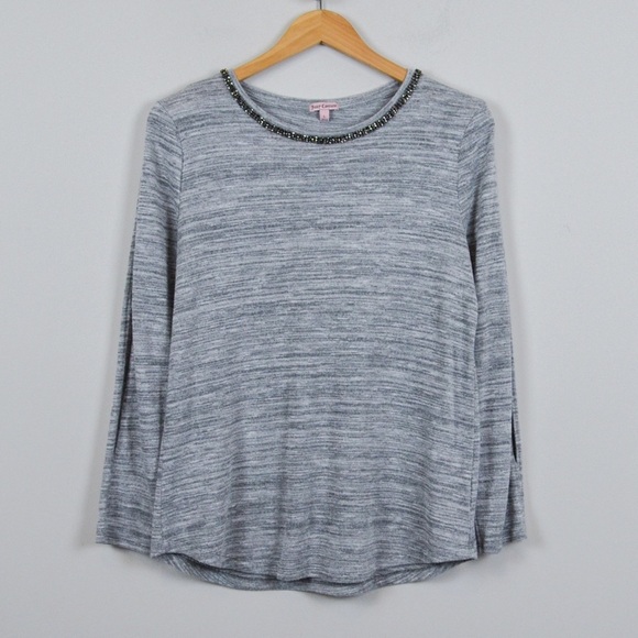 Juicy Couture Embellished Knit Top - Picture 3 of 12